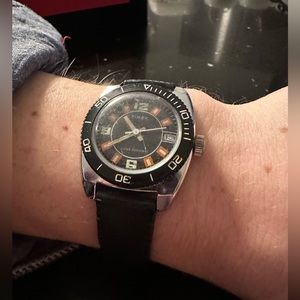 Vintage 1970s Timex Skin Diver Watch